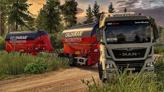 Double Silo Trailer Through Scenic Countryside in Finland | #ets2 1.52