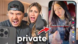REACTING TO My Daughter’s PRIVATE TIKTOK ACCOUNT *DAD IS BLOCKED*
