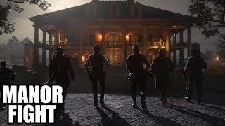 RED DEAD REDEMPTION 2 - Assault on Braithwaite Manor / Best Scene