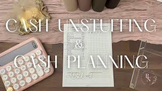 CASH UNSTUFFING $574 | CASH PLANNING $1,861 | I’m back! Join me for a chatty video to get caught up!