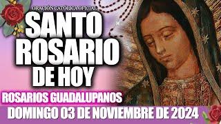 EL SANTO ROSARIO DE HOY DOMINGO 03 DE NOVIEMBRE 2024️MISTERIOS GLORIOSOS-El Santo Rosario de Hoy