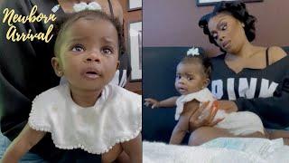 Shay Johnson's Daughter Shajiyah Can't Take Her Eyes Off Baby Shark! 