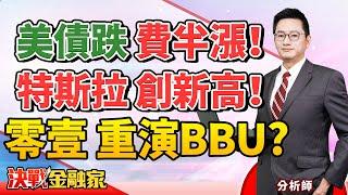 【美債跌 費半漲！ 特斯拉 創新高！ 零壹 重演BBU?】#台積電#聯發科#祥碩#世芯-KY#創意#零壹#新盛力#加百裕#興能高#環宇-KY 決戰金融家 葉俊敏分析師2024.12.12