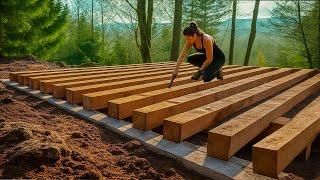 Each Piece of Wood, Each Dream: A Young Girl's Journey to Build a Wooden House with Her Own Hands