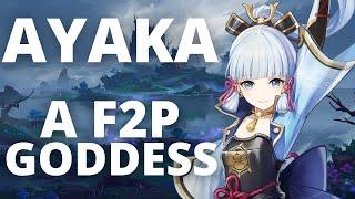 how to build Ayaka as a F2P player | Genshin Impact