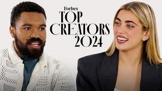 Jordan Howlett And Amelie Zilber In Conversation | Forbes Top Creators