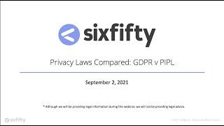 Privacy Laws Compared: GDPR vs PIPL