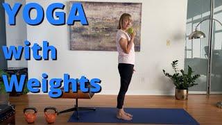 Yoga with Weights - Build Bone Density Safely!