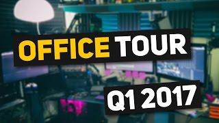 HOW MANY SCREENS?! - YouTube Office Tour & Streaming Setup!