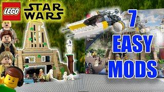 How to Mod The Yavin IV Rebel Base (75365) | Lego Star Wars