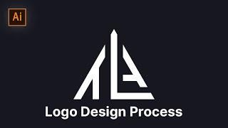 How to Create Modern Logo in Illustrator | #logodesignprocess  | SoftAsia Tech