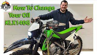 Prepping The KLX140 For The Trails | JB ADV