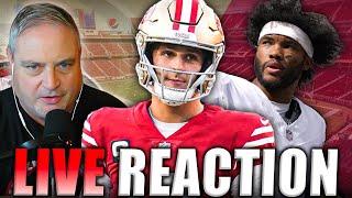 LIVE Reaction: 49ers STUNNING LOSS (24-23) vs Cardinals - Post Game Show