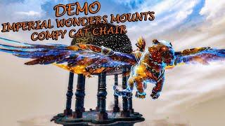 Guild Wars 2 - Imperial Wonders Mounts & Comfy Cat Chair Demo!