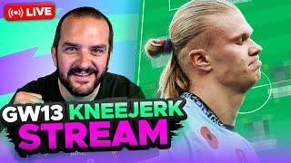 ANOTHER HAALAND BLANK  | FPL KNEEJERK GAMEWEEK 13 | LIVE Q&A | Fantasy Premier League Tips 2024/25