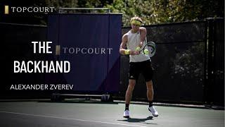 Alexander Zverev: Backhand | TopCourt