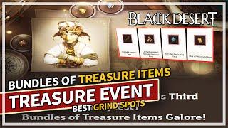 Bundles of Treasure Items Event & Best Grind Spots | Black Desert