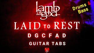 Laid to Rest in Standard D Tuning | Lamb of God |