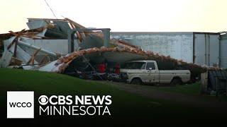 Severe weather leaves storm damage across Minnesota