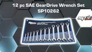 SP TOOLS USA-SP10262 12PC SAE Geardrive Wrench Set