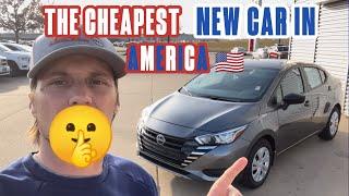 2024 Nissan Versa: The CHEAPEST New Car in America?! (All Standard Features Explained!) 