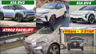 Tata Harrier Ev Real Life |Altroz ​​Facelift Spied| Magnite CNG| eVitara 5 Star Safety