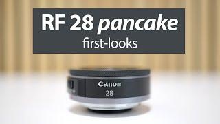 Canon RF 28mm f2.8 review: pancake lens first-looks