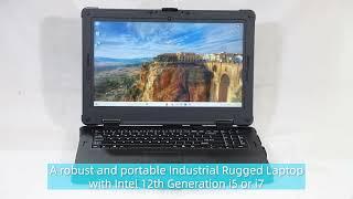 Industrial portable rugged laptop i156 #industrial #laptop #notebook