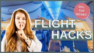 Secret Flight Tips Nobody Talks About | Flight Hacks From A Registered Nurse