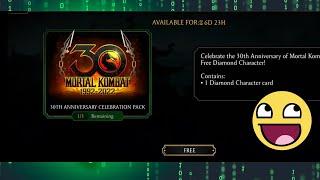 MK Mobile - 30th Anniversary Celebration Pack! Guaranteed Diamond! #mkmobile