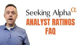 How to Find Stock Analyst Ratings in Seeking Alpha