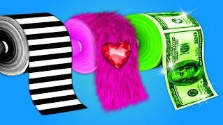 Prison Room Makeover! Poor VS Rich VS Giga Rich Girl || Genius Building Hacks & Funny Situations