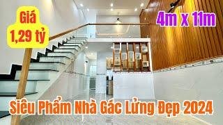 Nhà Đẹp Quận 12 | Nhà Gác Lửng Đẹp Có Phòng Ngủ Dưới Trệt Đường Lê Văn Khương P. Hiệp Thành Quận 12