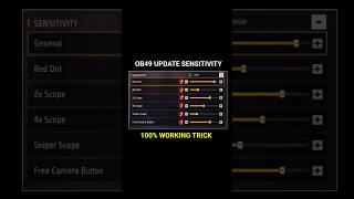 After Update Headshot Sensitivity Setting 