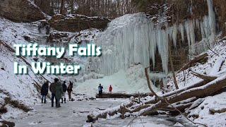 Tiffany Falls is a Frozen Wonderland