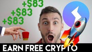 Earn $83 In Crypto For Clicking a Button! Sense Chat | Make Money Online