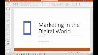 MAR 1720 Section 1 Introduction to Search & Display Advertising