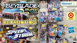 EARLY MORNING BEYHUNT! Beyblade Burst Toy Hunting at Target & Walmart for Hasbro's Wave 3 Surge Beys