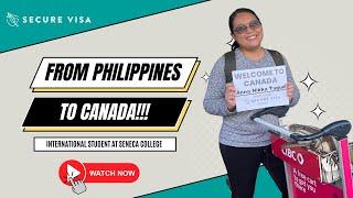 Pinoy Student in Canada | Secure Visa's Success Story