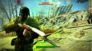 BLOATFLY MAGGOT UP CLOSE (and in Slow Motion) - Fallout 4