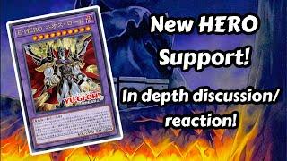 Yu-Gi-Oh! New Evil HERO Support! Supreme Darkness - Full In Depth Look & First Draft Deck Lists!