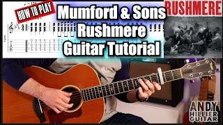 How to Play Mumford & Sons - Rushmere | Guitar Tutorial (Chords + Strumming)