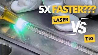 Is Laser 5X Faster than TIG?