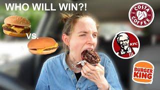 Ultimate Drive Thru vs. Delivery Taste Test