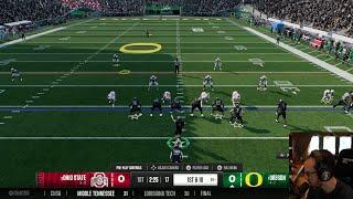 #3 Ohio State vs #7 Oregon - College Football 25 Gameplay