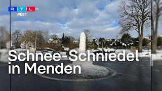 Schnee-Schniedel in Menden I RTL WEST