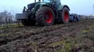 Spaten in der Pfalz mit Agrarservice Fleischmann und Fendt 936 und imants Spaten Maschiene