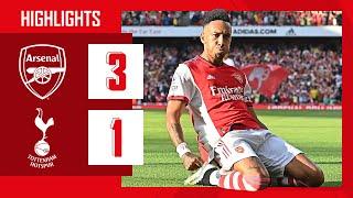 HIGHLIGHTS | Arsenal vs Tottenham Hotspur (3-1) | Smith Rowe, Aubameyang, Saka