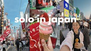 SOLO IN OSAKA, JAPAN  | Kcho Vlogs