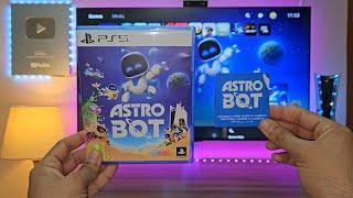 Astro Bot Disc Edition (PS5) Unboxing + Gameplay